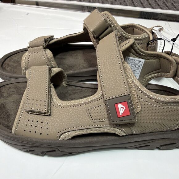 Quiksilver Pinnacle Sandals Mens 7 Tan Hiking Sport Strappy NEW main image 6